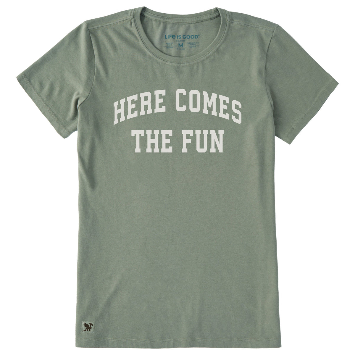 Women's Here Comes the Fun Arch Short Sleeve Crusher Tee product image 1