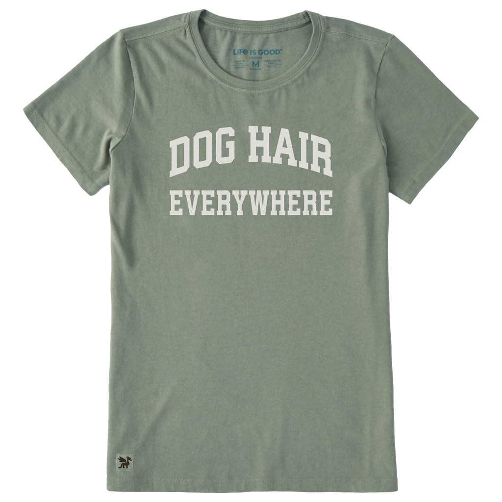 Women's Dog Hair Everywhere Arch Short Sleeve Crusher Tee product image 1