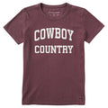Women's Cowboy Country Arch Short Sleeve Crusher Tee product image 1