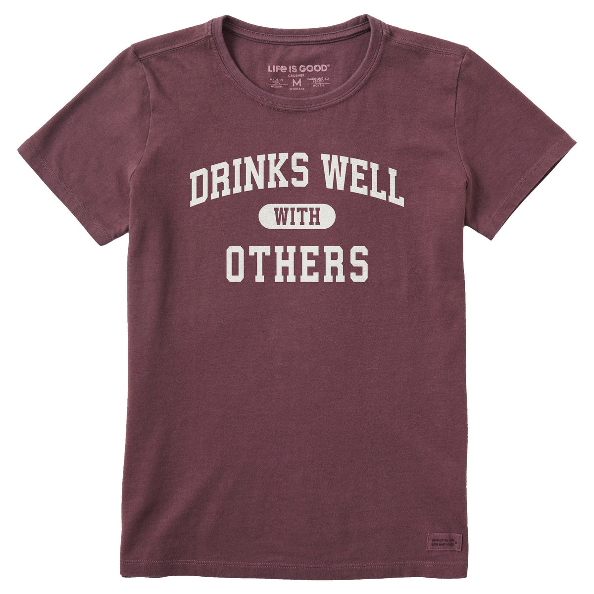 Women's Drinks Well with Others Arch Short Sleeve Crusher product image 1