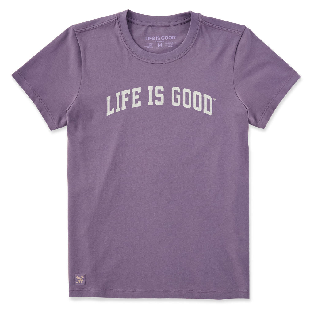 Women's A Life is Good Arch Short Sleeve Crusher Tee product image 1
