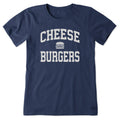 Women's Cheeseburgers Arch Short Sleeve Crusher Tee product image 1