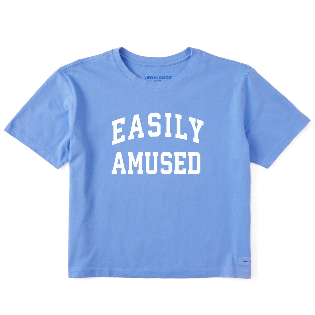 Women's Easily Amused Arch Short Sleeve Crusher Boxy Tee product image 1