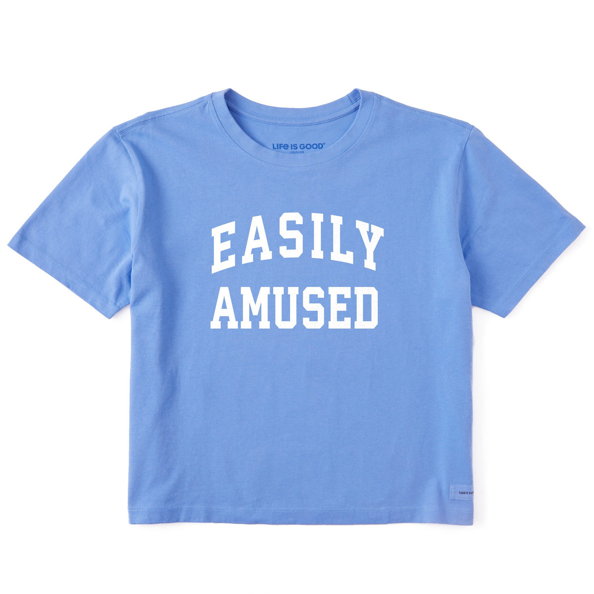 Women's Easily Amused Arch Short Sleeve Crusher Boxy Tee product image 1