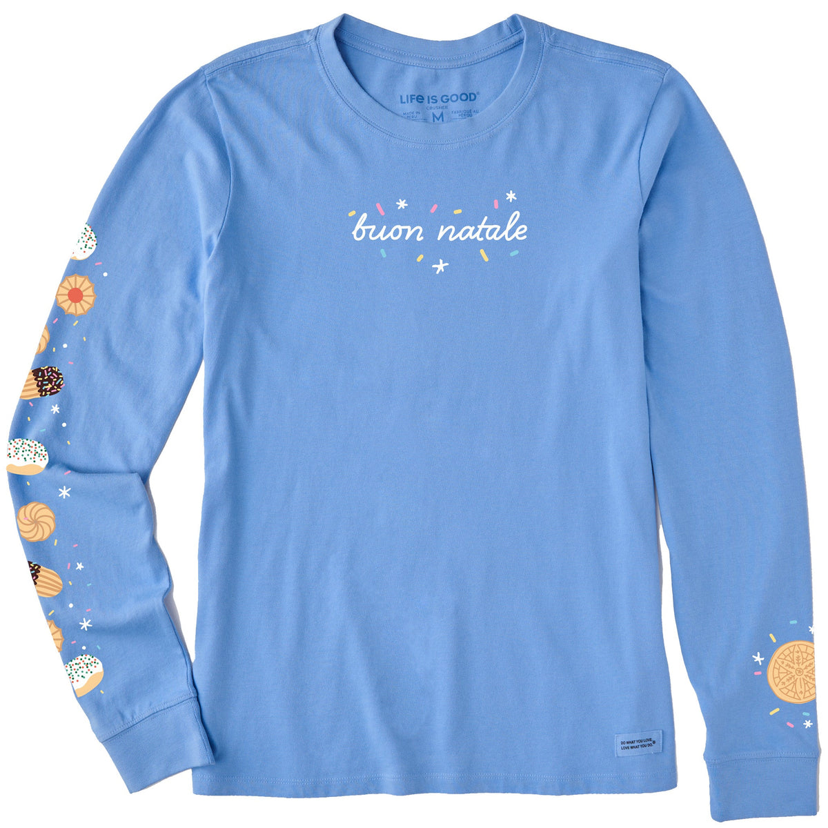 Women's Buon Natale Italian Christmas Cookies Long Sleeve product image 13