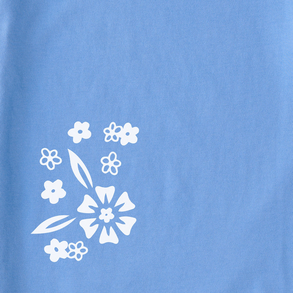 Women's Retro Floral Long Sleeve Crusher Tee product image 7
