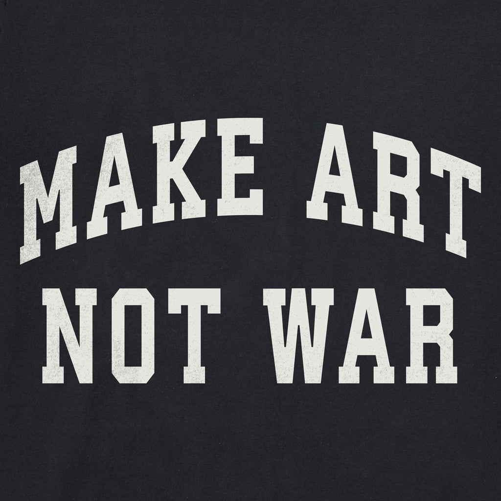 Women's Make Art Not War Arch Short Sleeve Tee product image 4