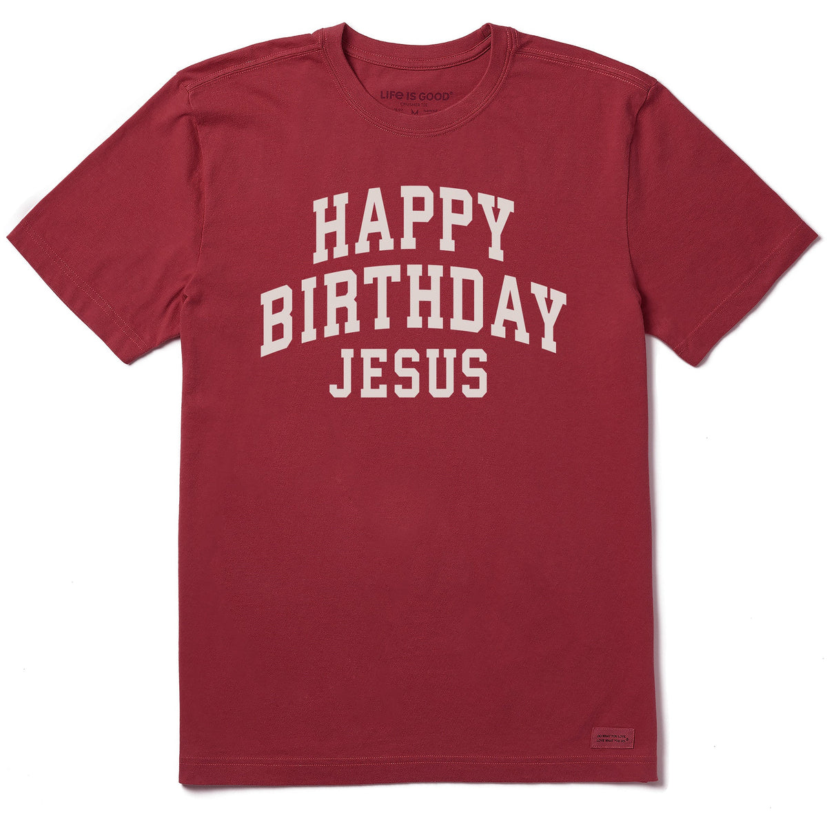 Men's Happy Birthday Jesus Arch Short Sleeve Crusher Tee product image 3