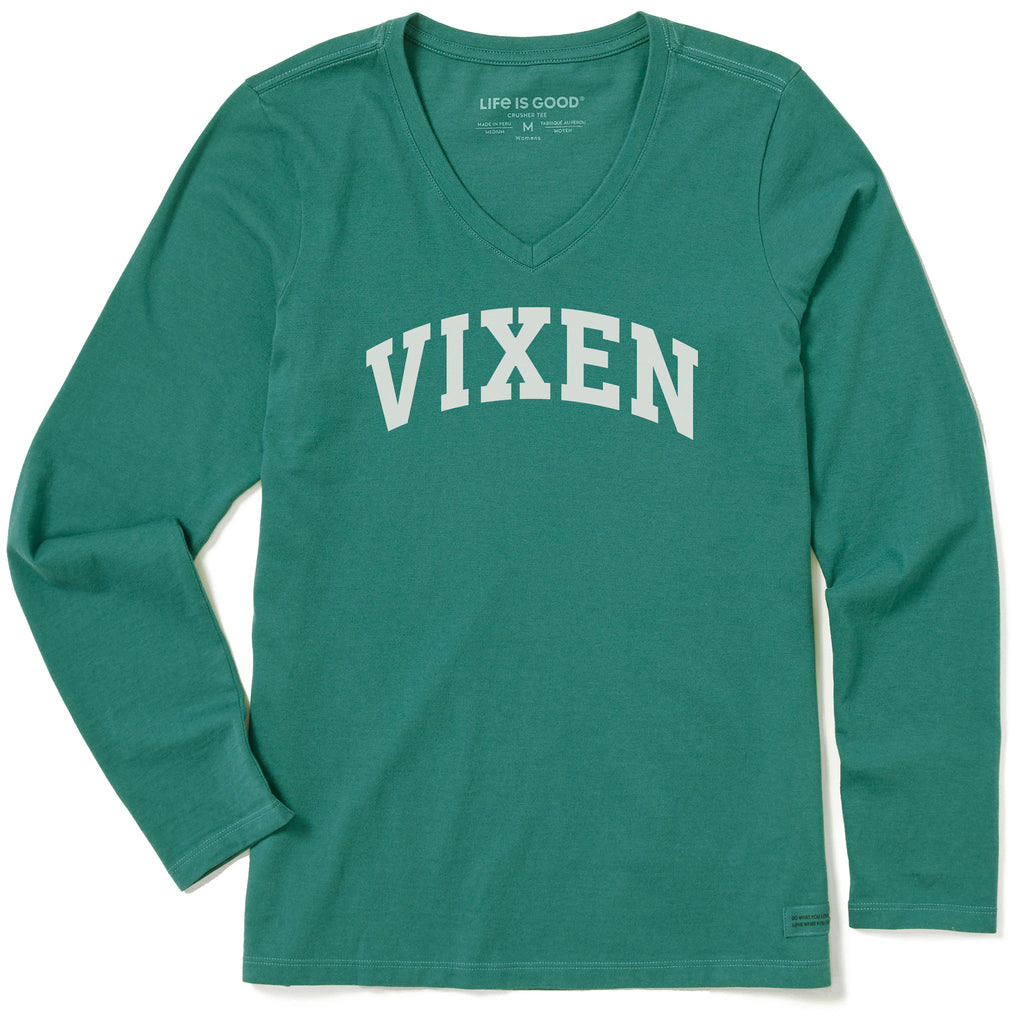 Women's Vixen Arch Long Sleeve Crusher Vee product image 3