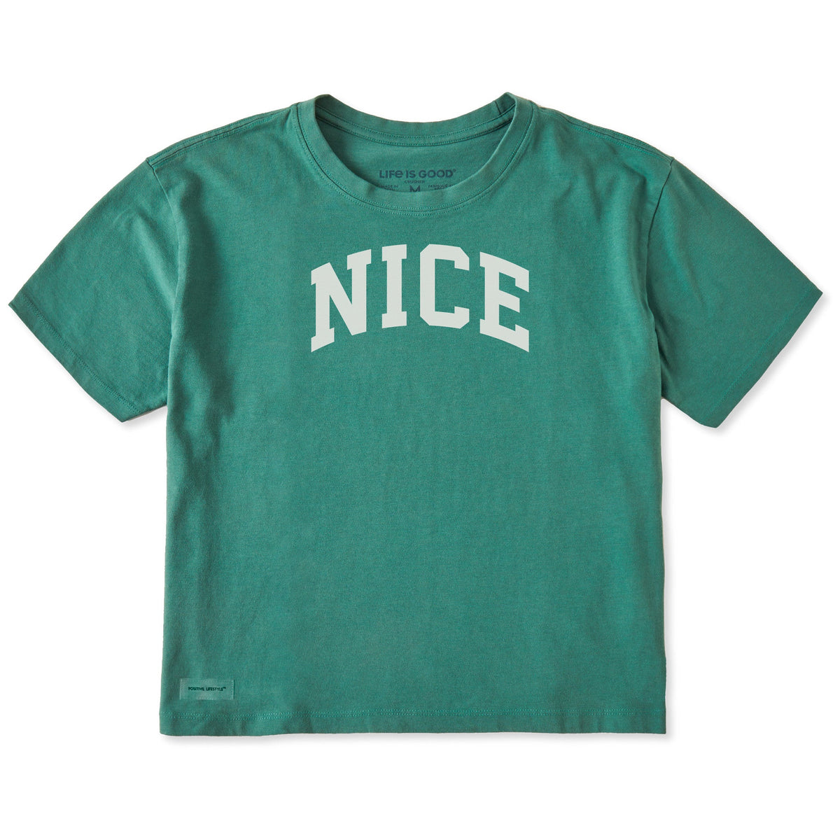 Women's Nice Arch Short Sleeve Crusher Boxy Tee product image 3