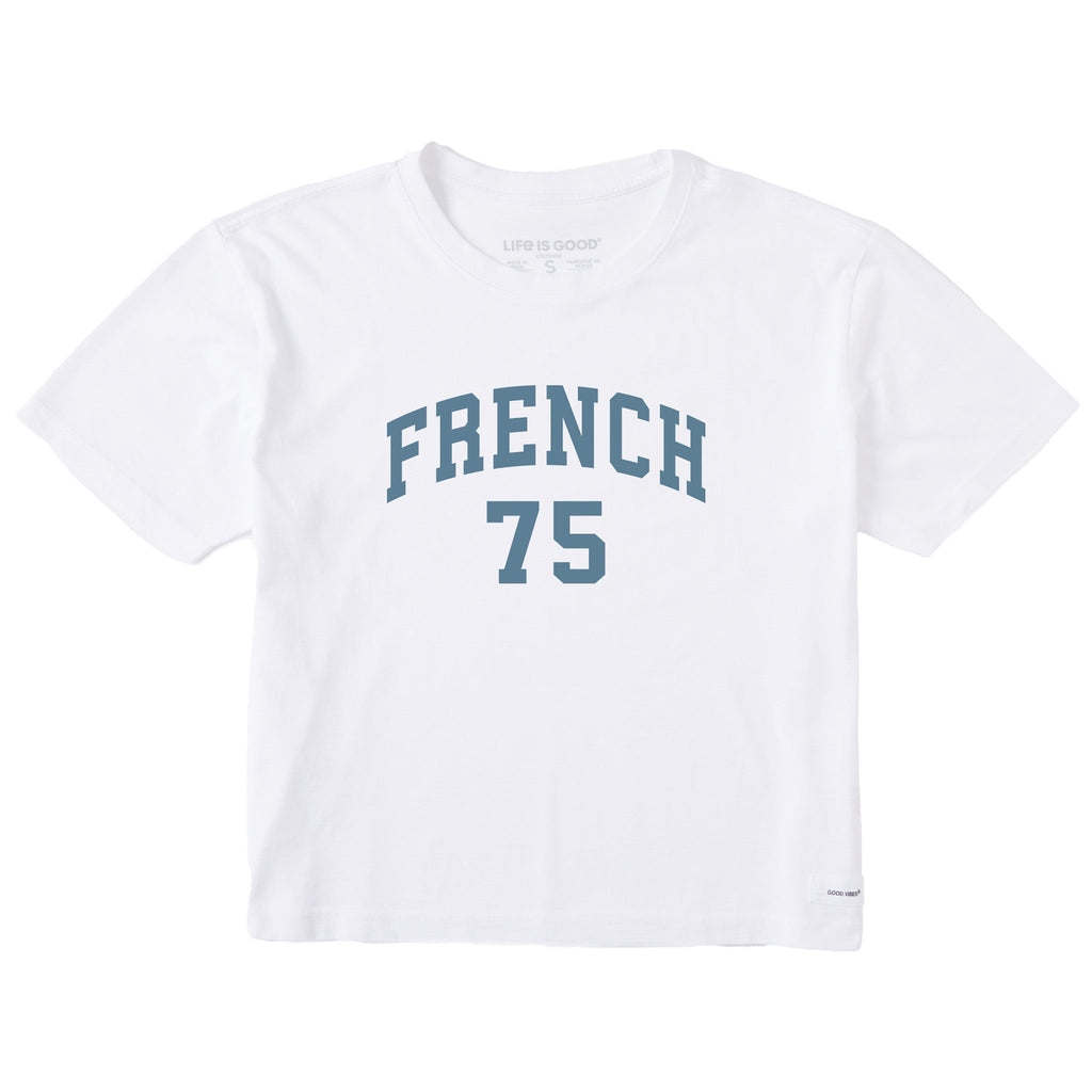 Women's French 75 Arch Short Sleeve Crusher Boxy Tee product image 3