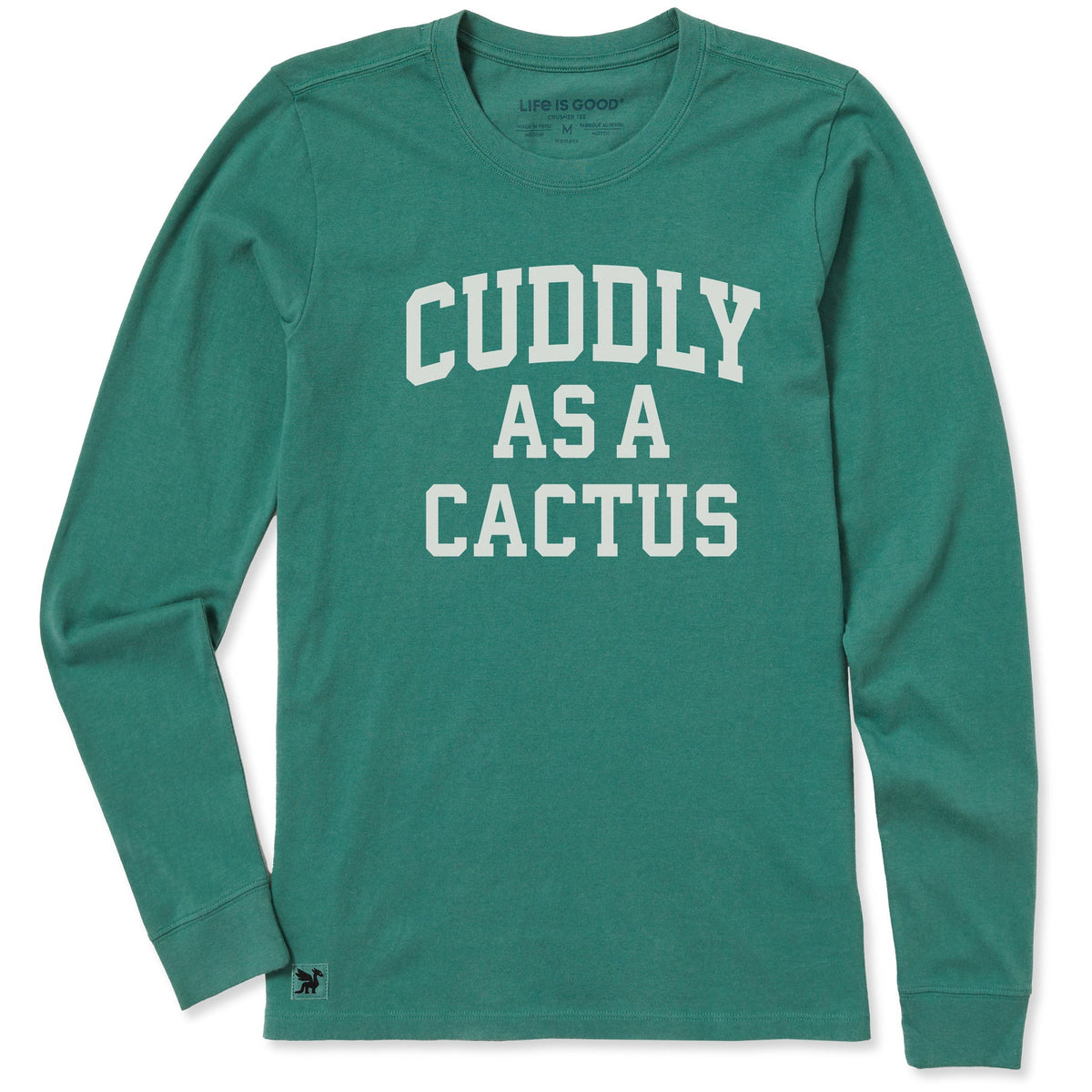 Women's Cuddly as a Cactus Arch Long Sleeve Crusher Tee product image 3