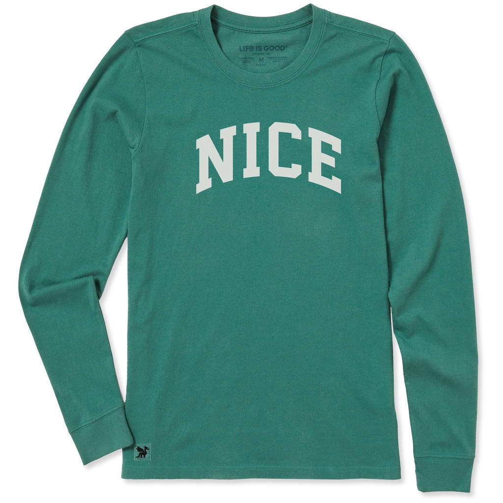 Women's Nice Arch Long Sleeve Crusher Tee product image 3