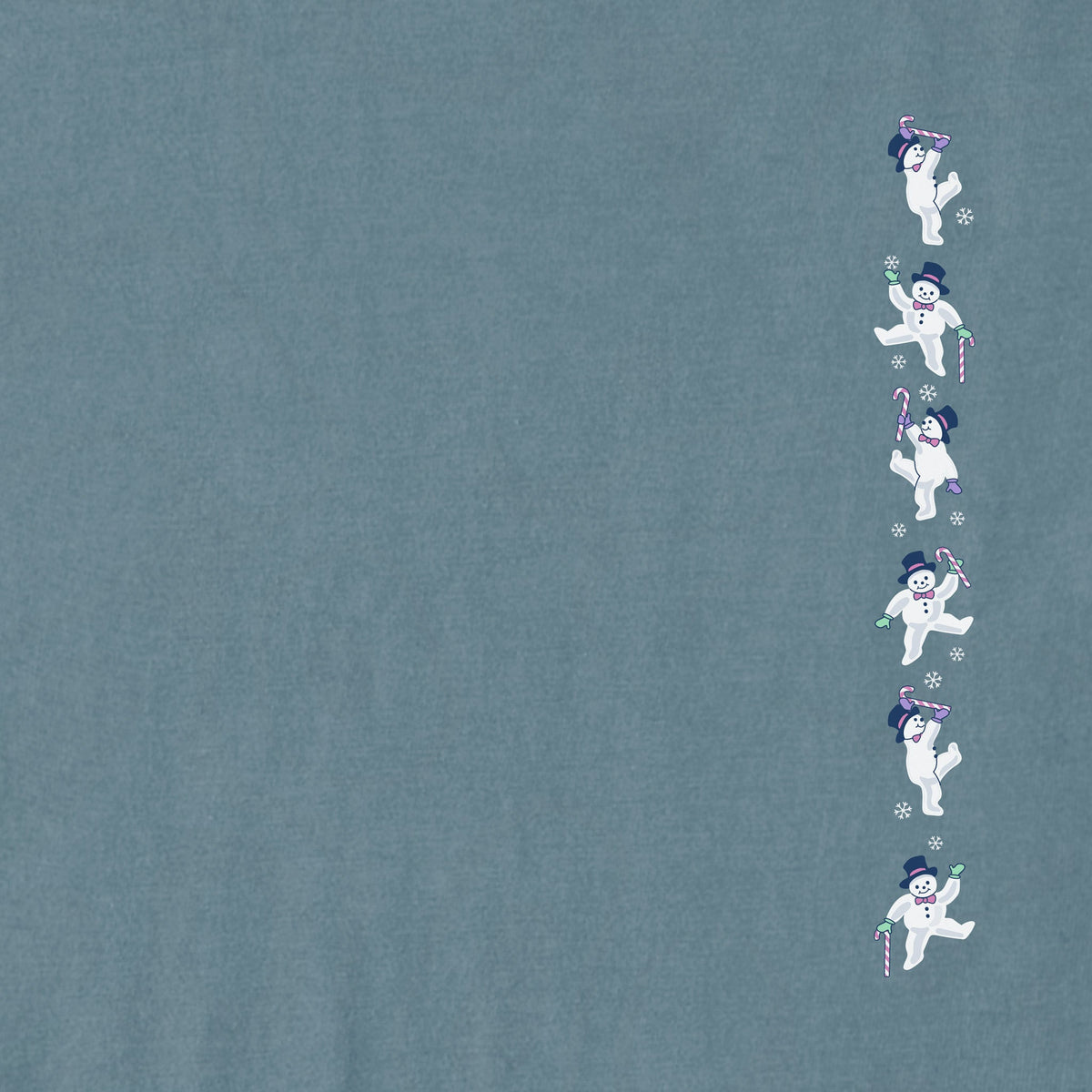 Women's Dancing Snowmen Long Sleeve Crusher Tee product image 8
