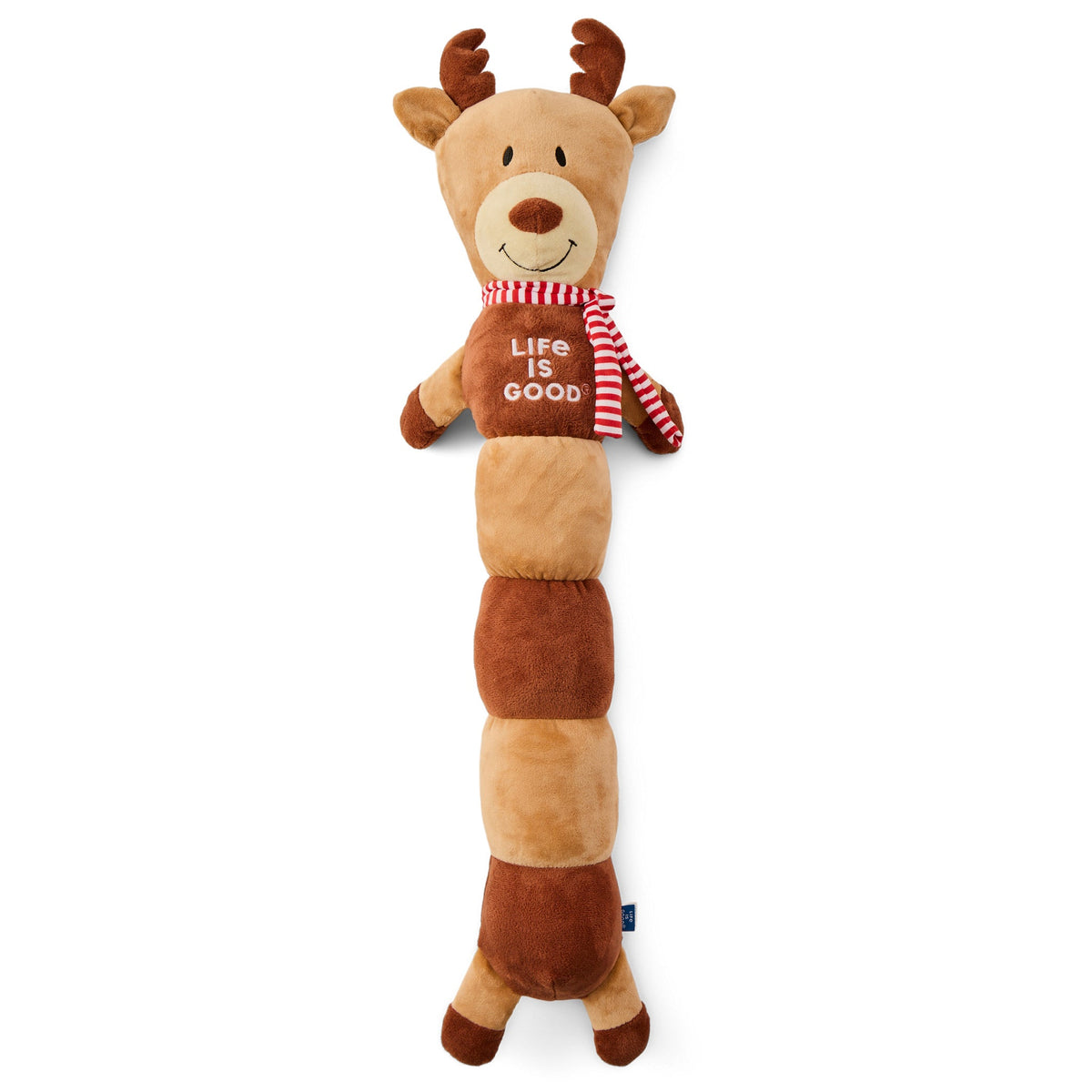 Reindeer Jumbo Plush Multi Squeaker Dog Toy