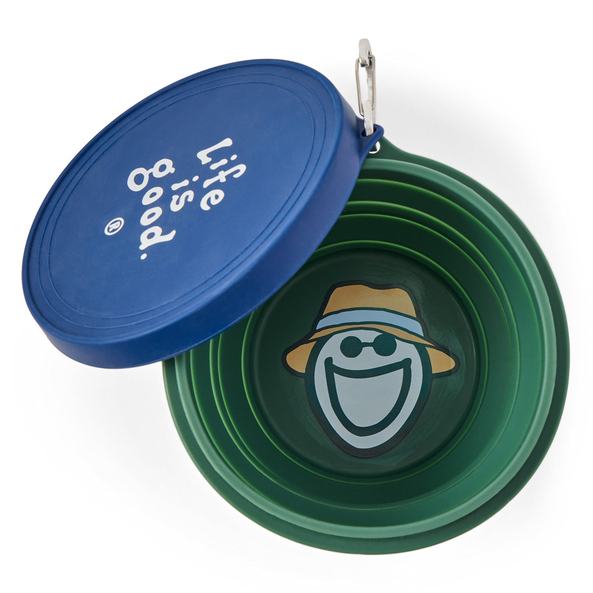 Jake Silicone Travel Bowl with Lid