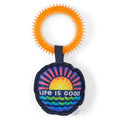 Tie Dye Sunset Burst Oxford and Spike Round Dog Toy
