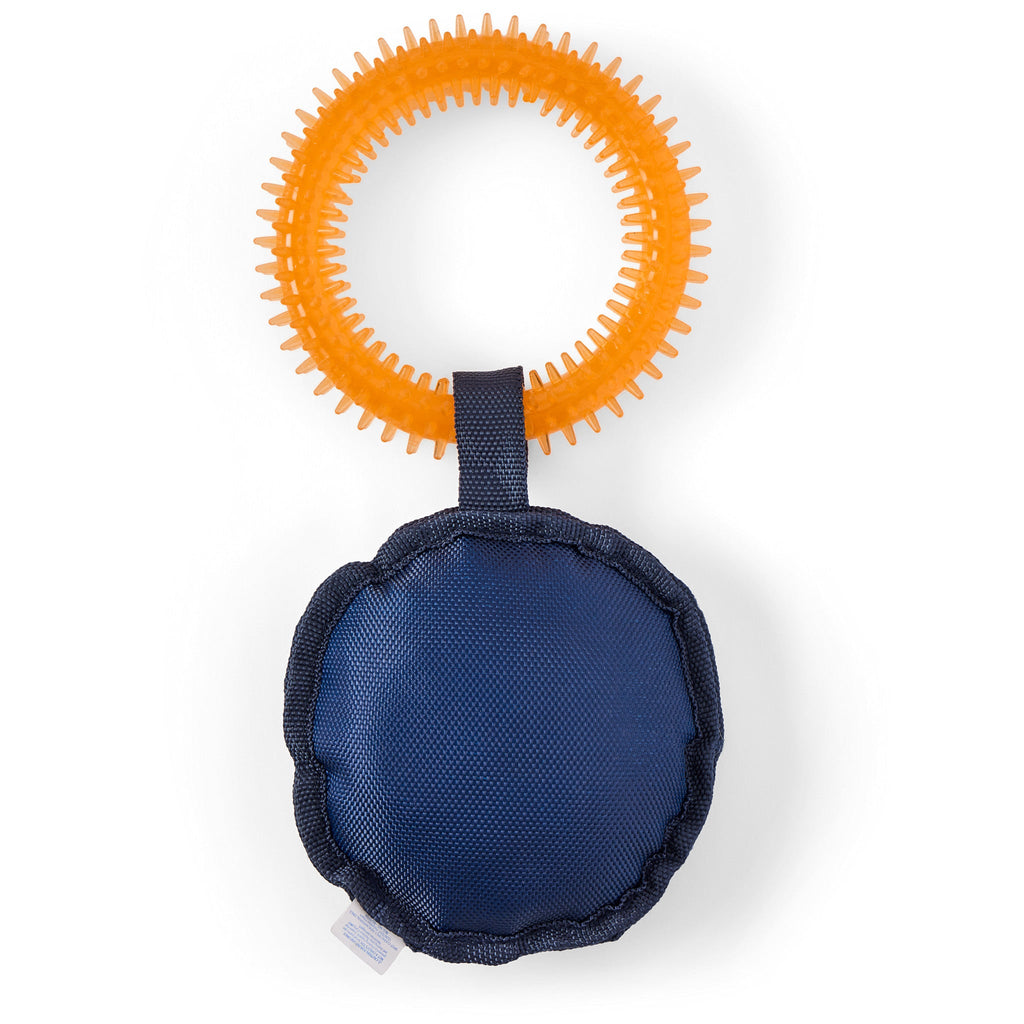 Tie Dye Sunset Burst Oxford and Spike Round Dog Toy