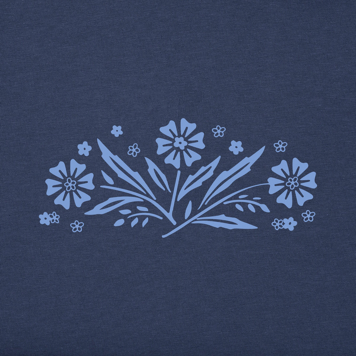 Women's Retro Floral Long Sleeve Crusher Boxy Tee product image 6
